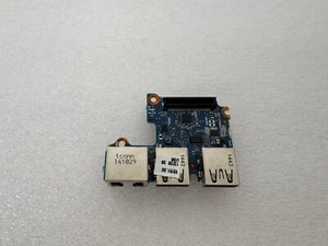 HP ProBook 640 G1 645 G1 USB SD Kartenleser LAN Ethernet Port Board - Bild 1 von 2