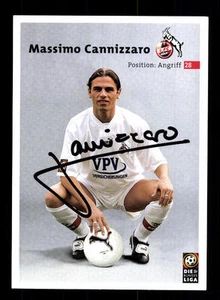 Massimo Cannizzaro Autogrammkarte 1 FC Köln 2000-01 Original Signiert+A 142882 - Picture 1 of 2