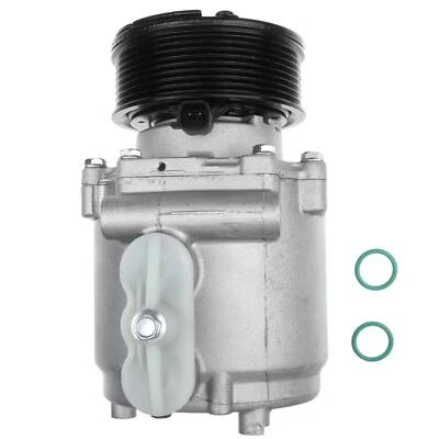 1x Nuevo Compresor de CA con Embrague para Ford E-350 E-450 Super Duty V8 6.0L Desplazamiento Foto 1 de 4