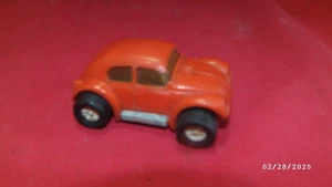 TONKA 70s Mini Totes Volkswagen VW Beetle Bug Car Orange USA Made Vintage - Picture 1 of 5
