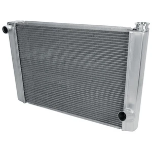 ALLSTAR RACING RADIATOR ALUMINUM CHEVY 19X28 WELDED TANKS 1"TUBE 2ROW 30014 - Picture 1 of 1