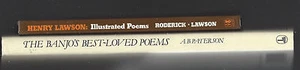 Lot 2vghbdjs HENRY LAWSON: ILLUSTRATED POEMS, BANJO'S BEST-LOVED POEMS Sawrey - Picture 1 of 4