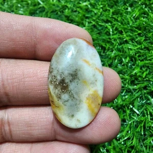 Ultimate Fine Crazy Lace Agate Oval Shape 25.90 Carat Loose Gemstone For Jewelry - Picture 1 of 8