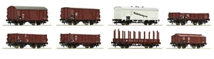 Roco 44003 Güterwagen-Set 8-tgl. der DRG "NEU" mit OVP - Bild 1 von 1