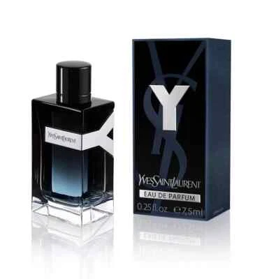Yves Saint Laurent Y 0,25 oz / 7,5 ml Eau de Parfum Miniatura Viaje Splash Foto 1 de 2