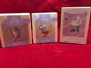 Punze "Eier im Sport" Ostern Frühling 1992, 1993 & 1994 1., 2d & 3d in Serie - Bild 1 von 7