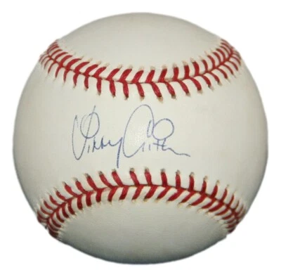 Vinny Castilla Colorado Rockies Signed OML Baseball PSA/DNA - Image 1 of 3