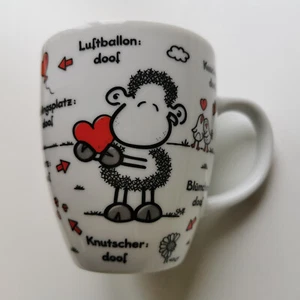 Sheepworld Tasse Ohne Dich ist alles doof Kaffeetasse Becher weiß sehr gut - Bild 1 von 7