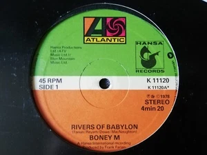 BoneyM. - RIVERS OF BABYLON . 12'' Vinyl SP. - Bild 1 von 5