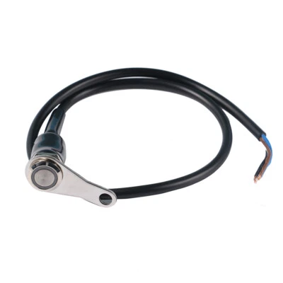 Green LED Indicator Motorcycle Handlebar Self Return Button For Universal 12V Foto 1 de 4