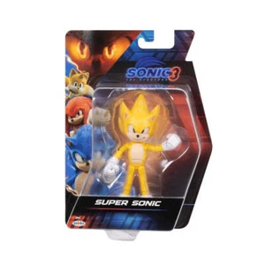 Figura de acción Sonic 3 película 5 pulgadas Wave 2 Super Sonic nueva - Imagen 1 de 4