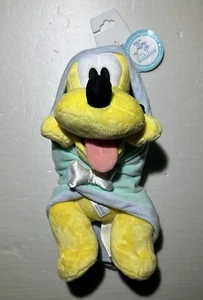 Disney Babys Pluto Plüsch Puppe Grün Decke Brandneu/Etikett - Bild 1 von 7