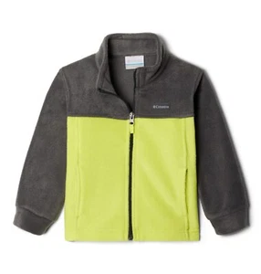 Columbia Youth Boys Steens Mountain II Fleece Shark/Radiation - Picture 1 of 9