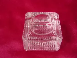 Vintage Early American Pattern Glass Open Salt Cellar Glass Salt Dip - Picture 1 of 3