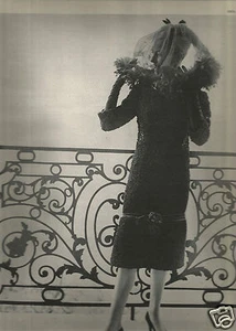 50's Cecil Beaton Photographed 2-Page Balenciaga & Givenchy Editorial - Picture 1 of 2