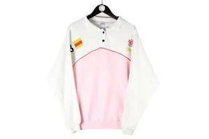 VINTAGE OLYMPIC GAMES 1988 SEOUL SWEATSHIRT SIZE S 80s retro sport style - Picture 1 of 7