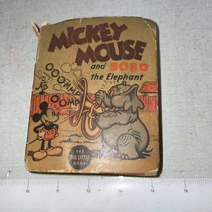 1935 Mickey Mouse und Bobo der Elefant - Walt Disney BLB #1160 - Bild 1 von 6