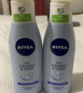 Nivea Daily Essentials 2 in 1Cleanser & Toner Normal & Combination Skin 2X200ml