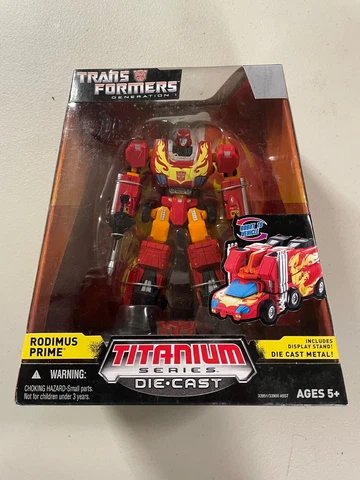 Transformers (2006) Generation 1 Titanium Series: Die-Cast RODIMUS PRIME (MISB) Cover