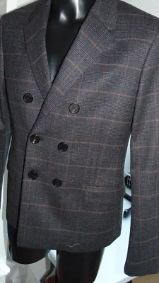 NEIL BARRETT  SARTORIA  GIACCA LANA TG 52  1120,00 CARTELL. BAR-8111 Foto 1 de 4