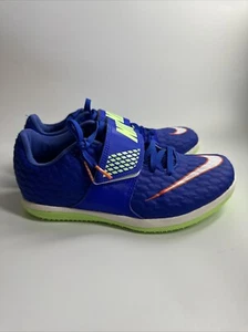 Nike Men’s 5 High Jump Elite Track & Field Jumping Spikes NO SPIKES 806561-400 - Picture 1 of 6