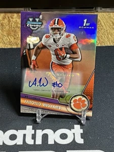 2023 1st Bowman U Chrome Prospect Refractor #/499 Antonio Williams #29 Auto - Bild 1 von 2