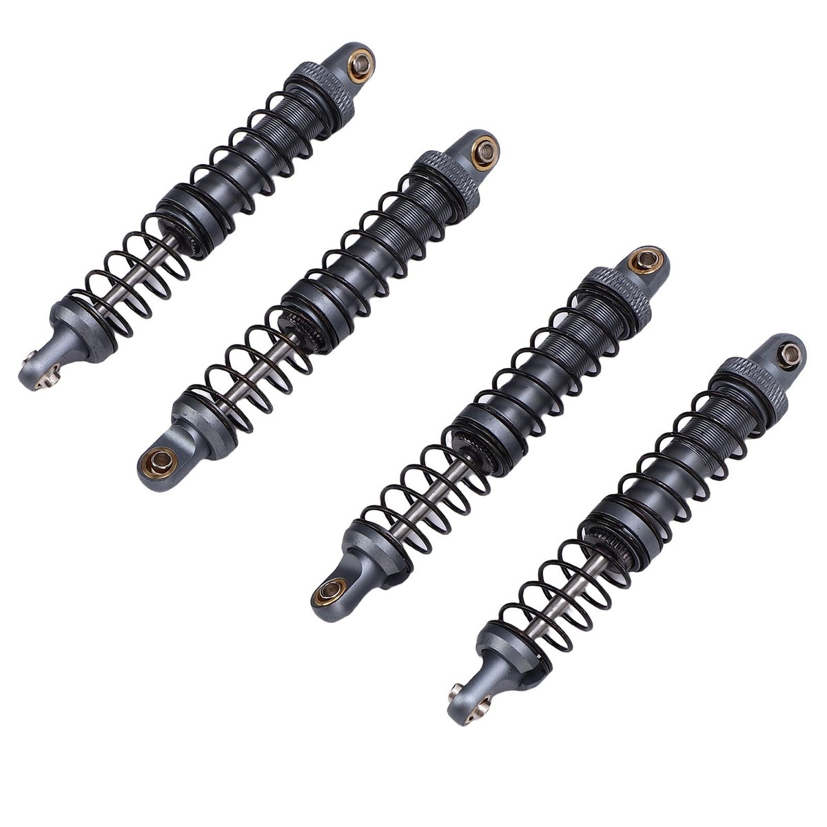 Achsschenkel & Querlenker Set Für TAMIYA CC01 1:10 RC Auto – Alu, Silber