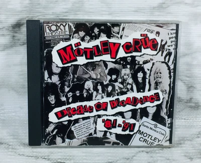 MOTLEY CRUE - DECADE OF DECADENCE '81-'91 (HITS ALBUM) ROCK METAL DR. FEELGOOD++ Foto 1 de 4