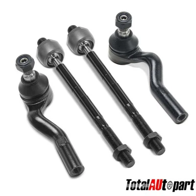 4x Tie Rod End for Mercedes-Benz W210 E300 E320 E420 E430 Front Inner & Outer - Image 1 of 4