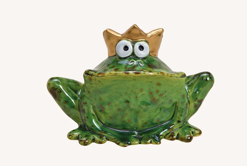 Froschkönige aus Keramik 2fach - Bild 1 von 1