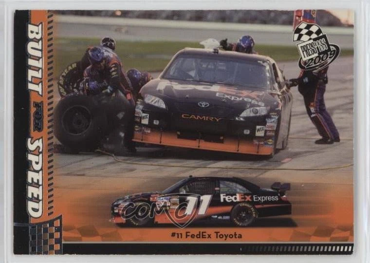 2009 Press Pass Built for Speed Denny Hamlin #57 - Image 1 of 2