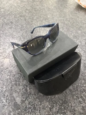 Persol Gafas de sol Mujer Usadas Azul 3063-S Foto 1 de 4