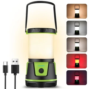 Rechargeable Camping Lantern 3000 Lumens – LED Flashlight with 5 Modes, IP54 ... - Picture 1 of 7