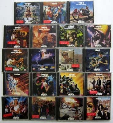 CLASSIC ROCK TIME LIFE MUSIC Lot of 18 CDs 1964-1969 CD Set Lot Collection #3337 Foto 1 de 4