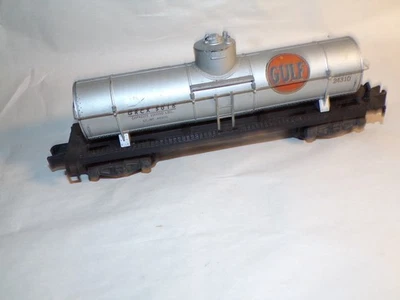 Original Vintage American Flyer S Gauge 24310 Gulf Tank Car 1959 - Image 1 of 3