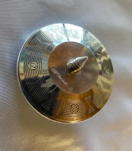 Christofle Paris versilberter Kreisel Briefbeschwerer. Millenium Symbole - Bild 1 von 13