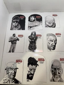 The Walking Dead TWD Comic Book Series 1 Killed In Action Chase Set KIA1-KIA9 - Picture 1 of 8