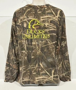 Camisa De Colección Artisans Ducks Ilimitada Camuflada XL Advantage Max 4 HD Manga Larga LEER - Imagen 1 de 13