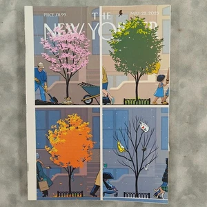 The New Yorker Magazine May 22 2023 R. Kikuo Johnson Perennial Cover Issue - Picture 1 of 2