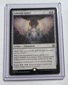 Celestial Armor Foundations Rare #295 MTG NM/M - Bild 1 von 2