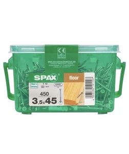 Spax Dielenschrauben 3.5 x 45 mm TX 10 - 450 Stk. - Bild 1 von 2