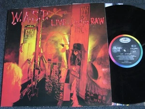 WASP-W.A.S.P.-Live in the Raw LP-1987 Holland-EU-Capitol Records-1C 064 748053 1 - Bild 1 von 2