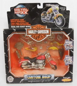 Metal Maxx Die Cast 1:20 Scale Custom Shop Harley Davidson FLSTF Fat Boy - Picture 1 of 20