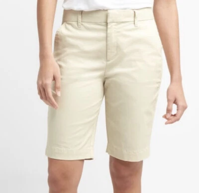 Gap Petite Bermuda Short In Stone 8.25” Inseam Size 6P - Image 1 of 4