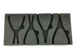 KS TOOLS 1/3 Systemeinlage Seegering-Zangen-Satz, Werkzeugwagen Einlage Leer - Picture 1 of 2