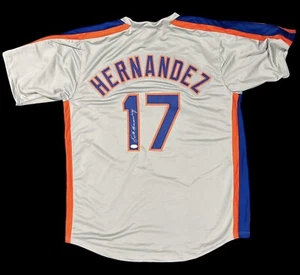 KEITH HERNANDEZ SIGNED AUTO NEW YORK METS JERSEY W/JSA Cert - Picture 1 of 3