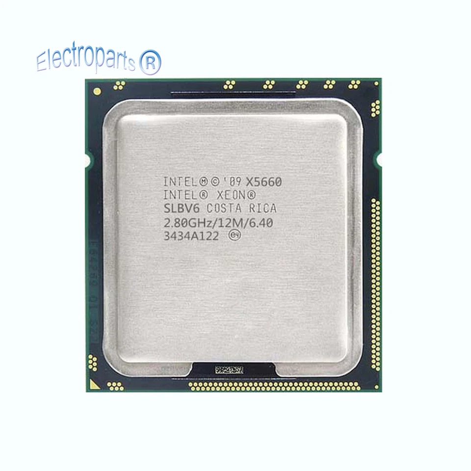 Intel Xeon X5660  6 x 2.8 GHz / 12M / 6,40 GT/s / LGA 1366 Prozessor - Image 1 of 1