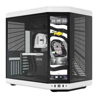 Hyte Y70 Touch Infinite Mid Tower Case Panda E-ATX/ATX/M-ATX/M-ITX - Image 1 of 4