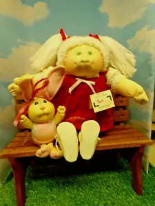 xavier roberts soft sculpture cabbage patch little people 1980 xmas ed noel - Picture 1 of 8