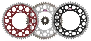 Renthal Grooved front & Twinring rear Sprocket kit for Honda XR400R - Picture 1 of 4
